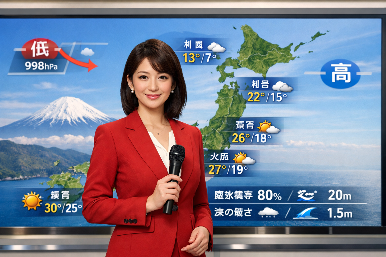 Japanese Weather Anchor - Japan