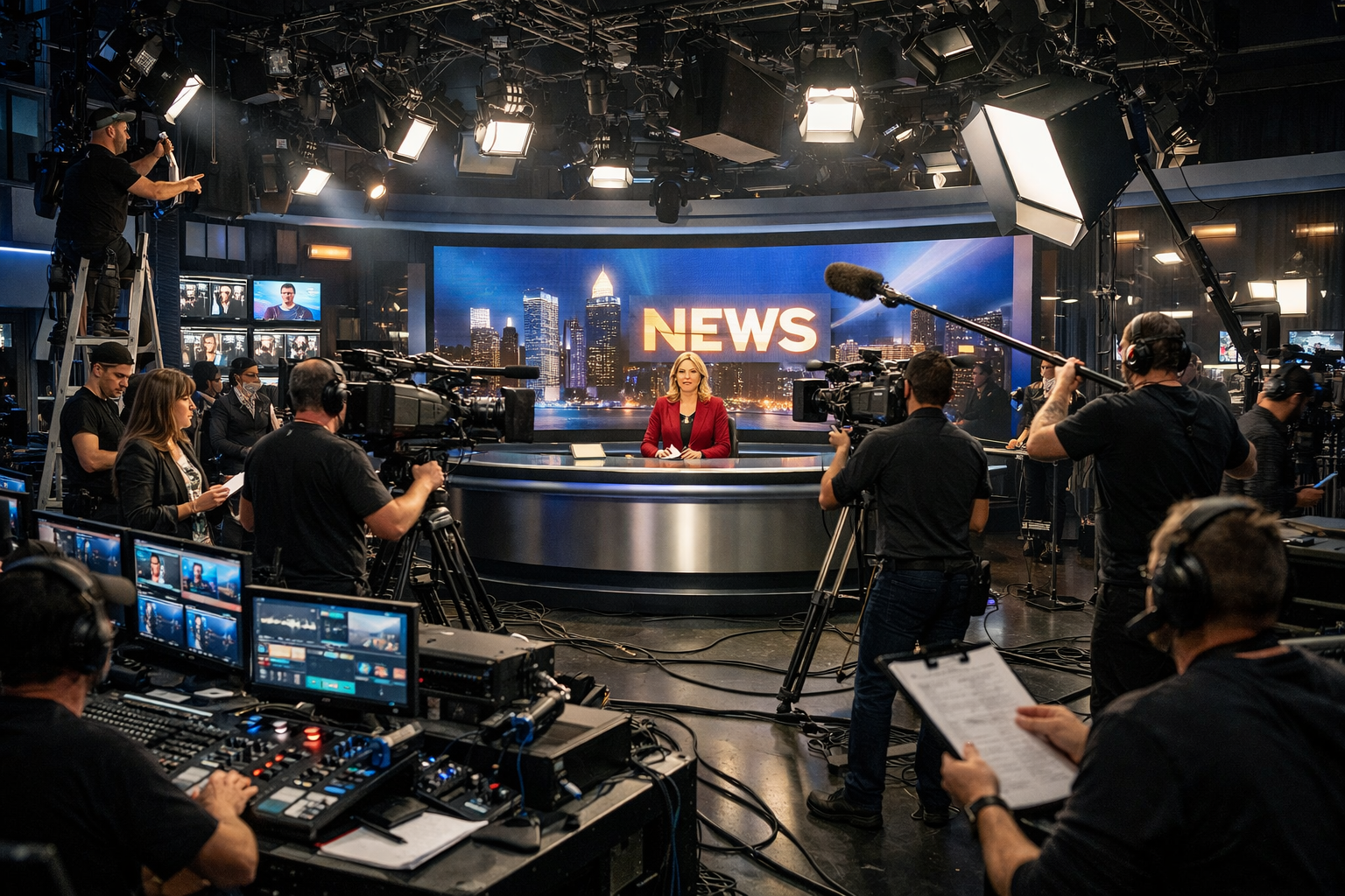 Traditional TV Studio Production